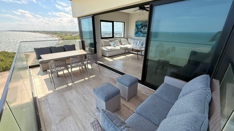 OCEANFRONT CONDO FOR SALE | BARLOVENTO TOWER - YUCALPETÉN MARINA RESORT - Beach (5)