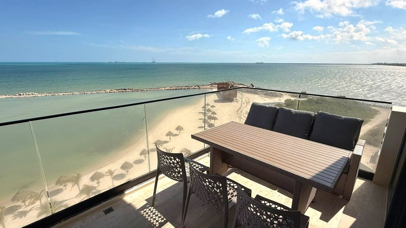 OCEANFRONT CONDO FOR SALE | BARLOVENTO TOWER - YUCALPETÉN MARINA RESORT - Beach (7)
