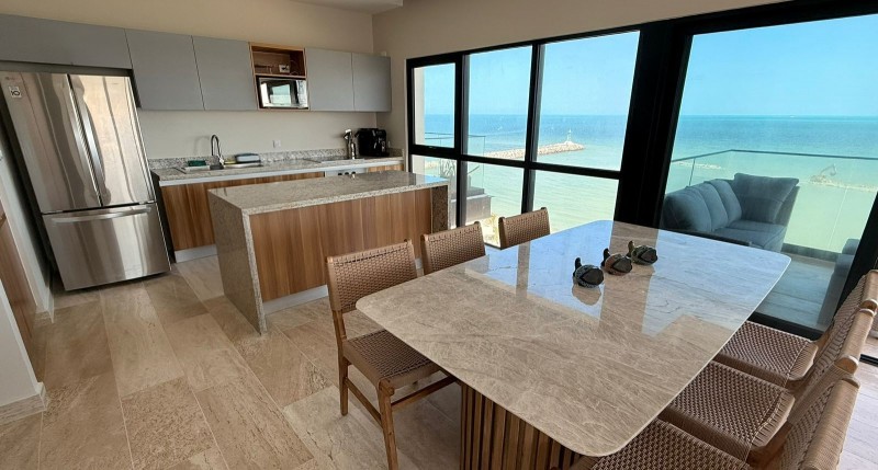 OCEANFRONT CONDO FOR SALE | BARLOVENTO TOWER - YUCALPETÉN MARINA RESORT - Beach (3)