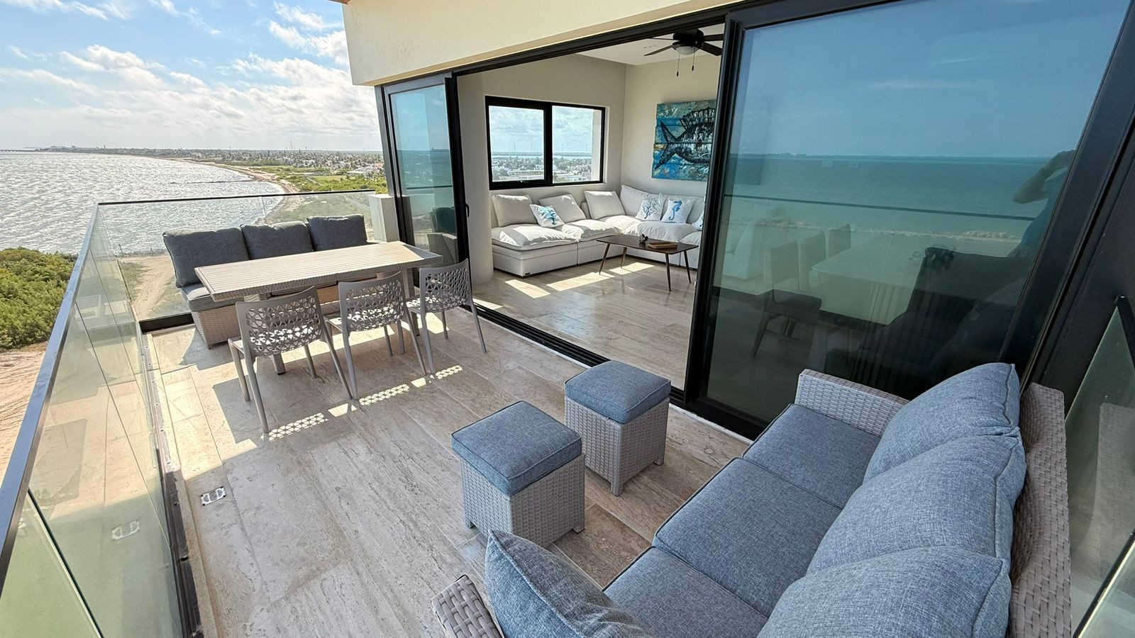 OCEANFRONT CONDO FOR SALE | BARLOVENTO TOWER - YUCALPETÉN MARINA RESORT - Beach (5)